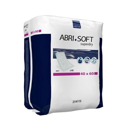 Abri-Soft Superdry  40*60 см,  одноразовые пеленки с повышенной впитываемостю 